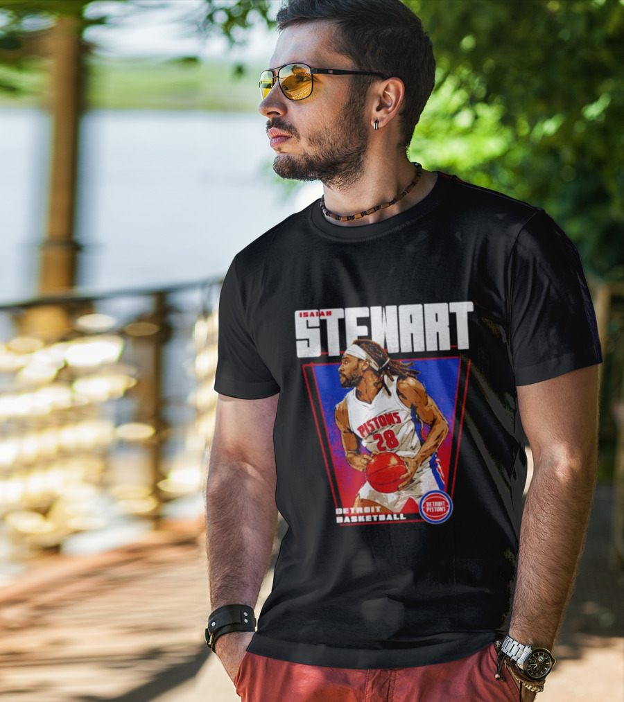 Isaiah Stewart Detroit Pistons Basketball 28 T-Shirt