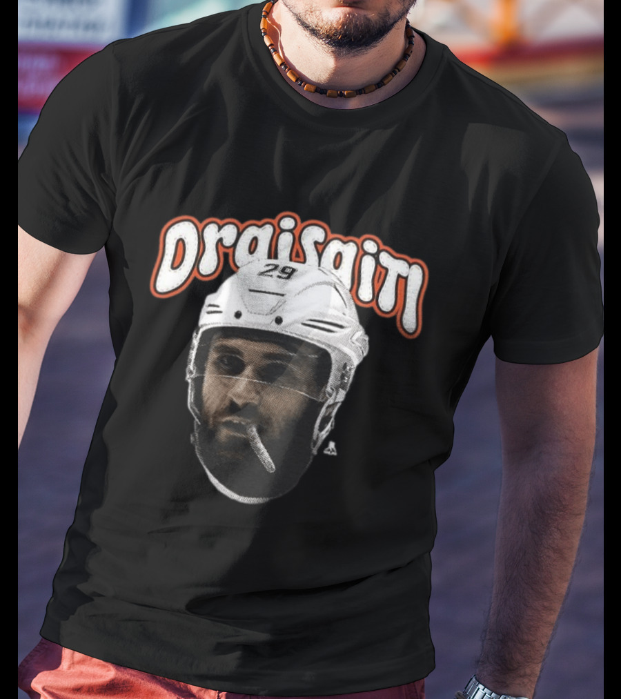 Leon Draisaitl Edmonton Oilers Hockey Draisaitl Big Face 29 T-Shirt