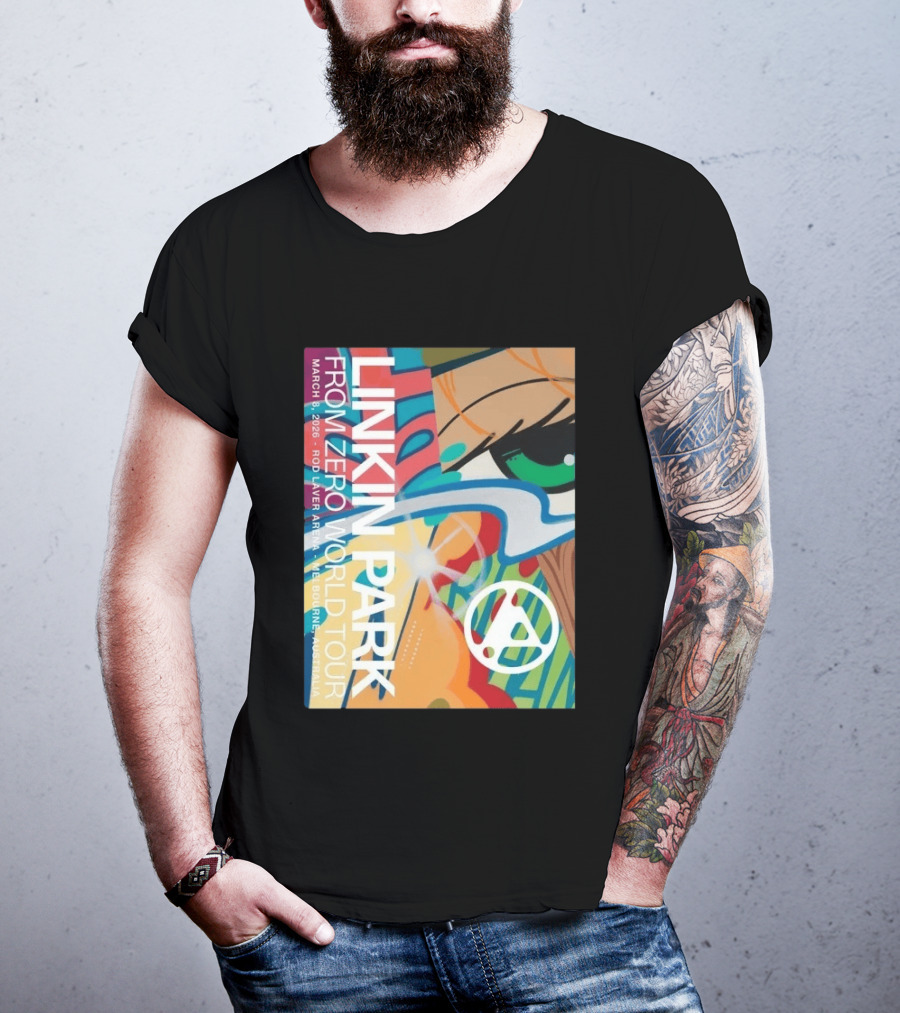 Linkin Park From Zero World Tour Rod Laver Arena Melbourne Australia March 8 2026 T-Shirt