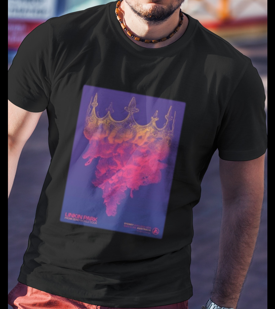 Linkin Park From Zero World Tour Sydney Qudos Bank Arena March 15 2026 Night 2 Australia Gig T-Shirt