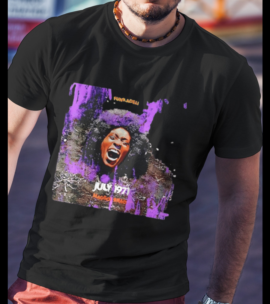 July 1971 Funkadelic Maggot Brain Album Cover T-Shirt