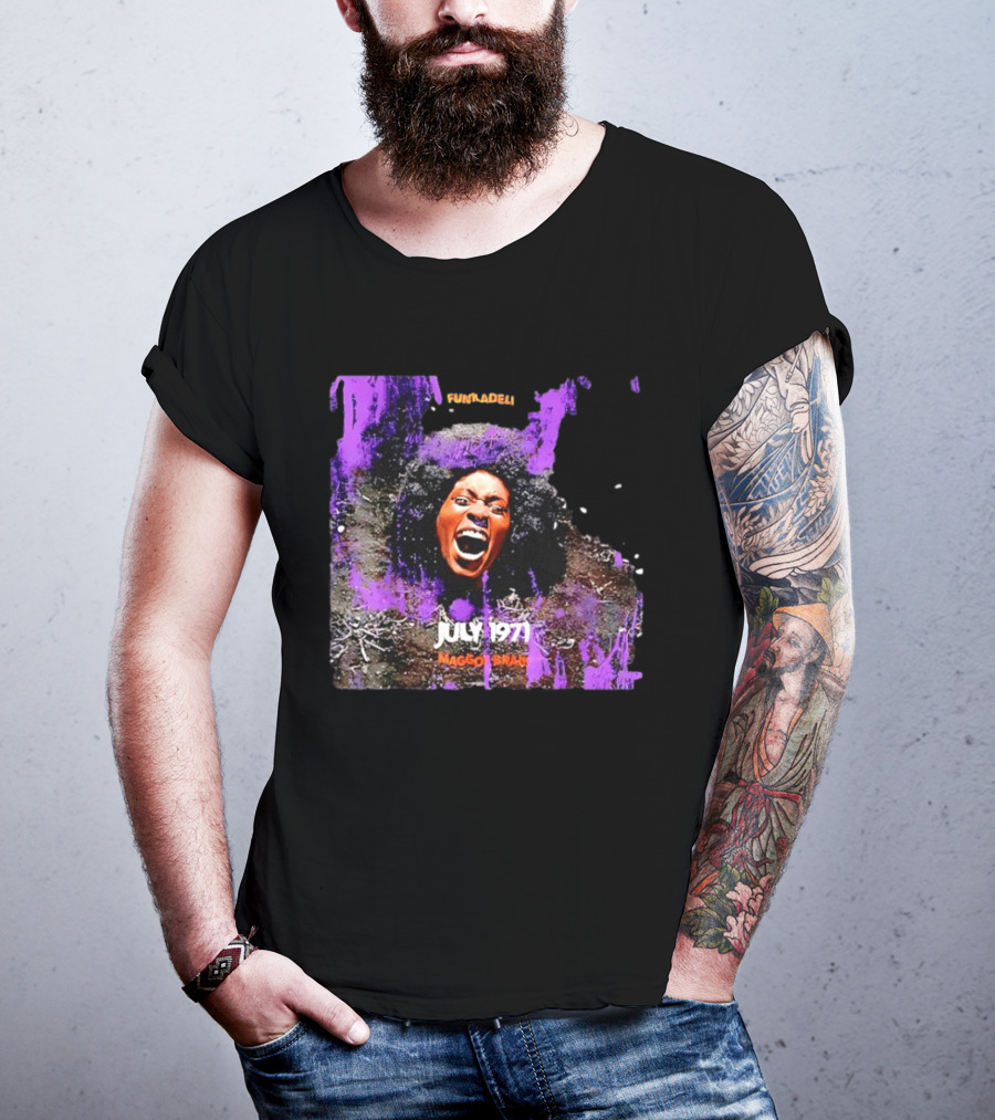 July 1971 Funkadelic Maggot Brain Album Cover T-Shirt