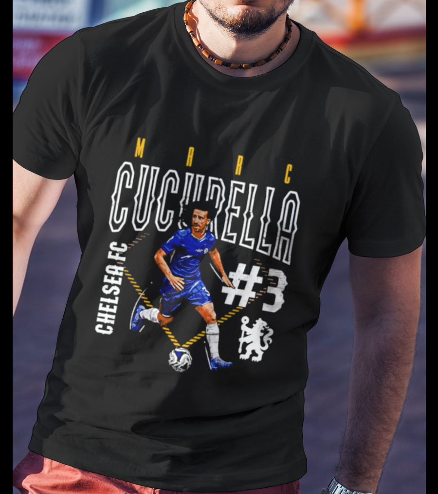 Marc Cucurella Chelsea FC #3 Player T-Shirt