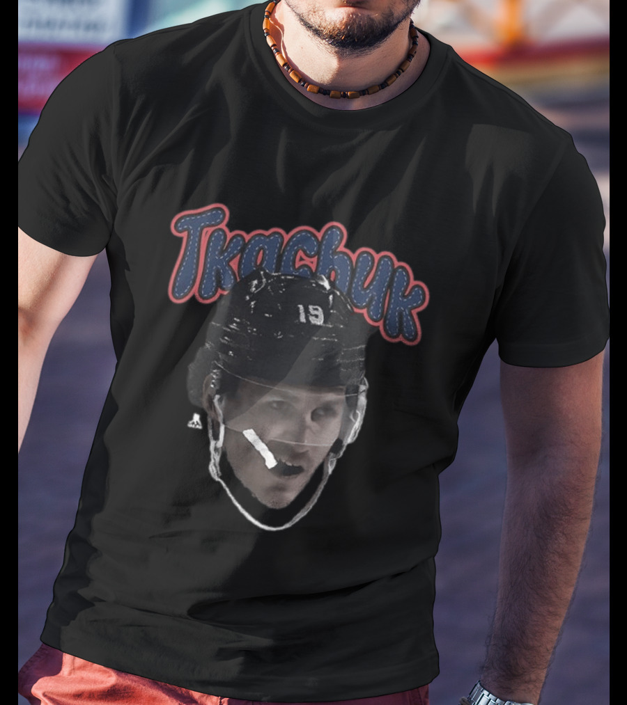 Florida Panthers Matthew Tkachuk 19 Hockey Big Face T-Shirt