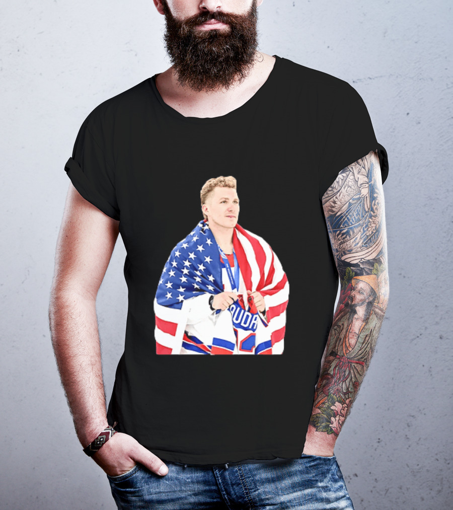 Matthew Tkachuk Team USA 2026 Milano Cortina Winter Olympics Golden Goal T-Shirt