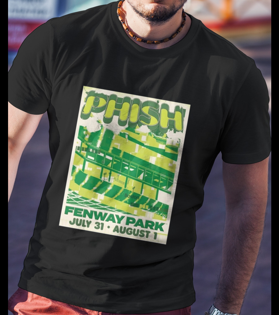 Phish Fenway Park Boston July 31 August 1 Event 2026 T-Shirt