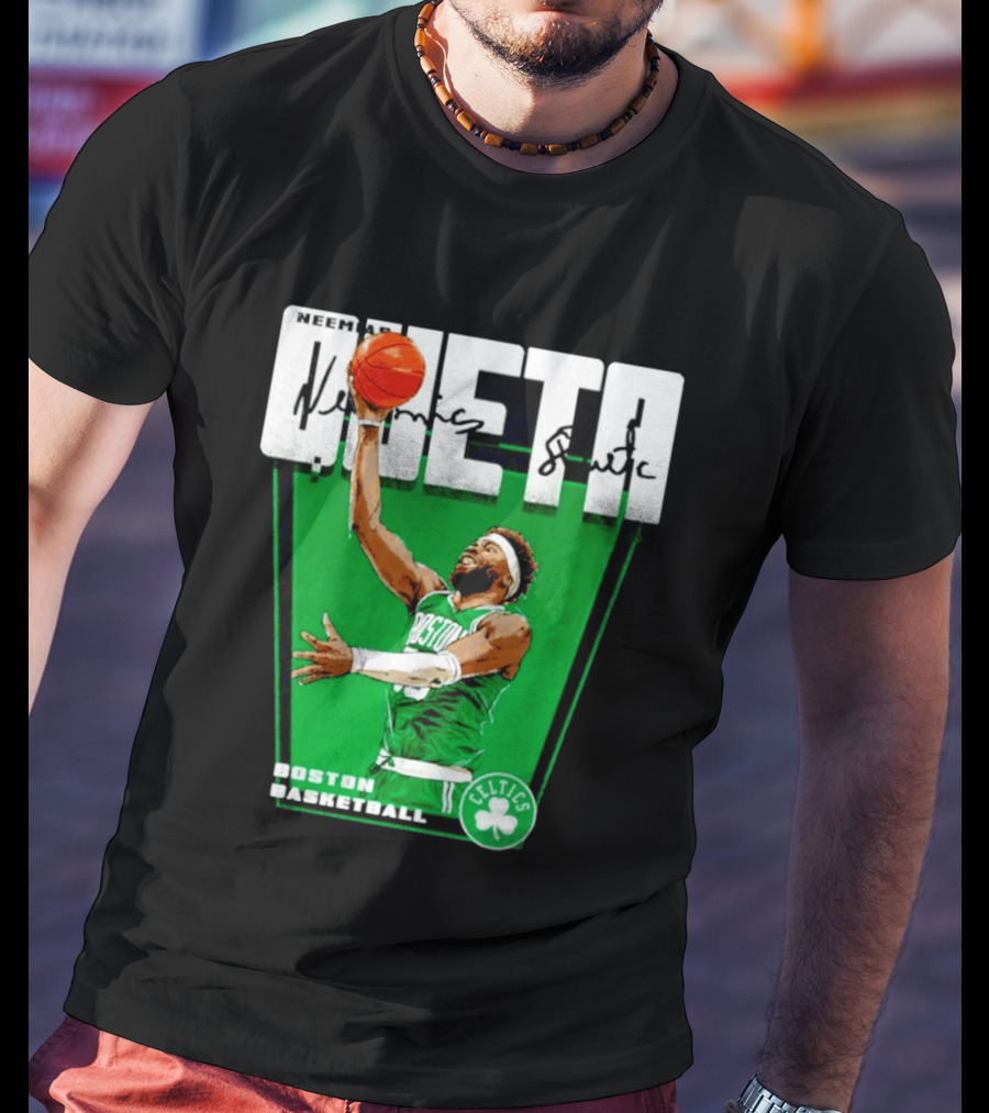 Neemias Queta Boston Celtics Basketball Celtics T-Shirt