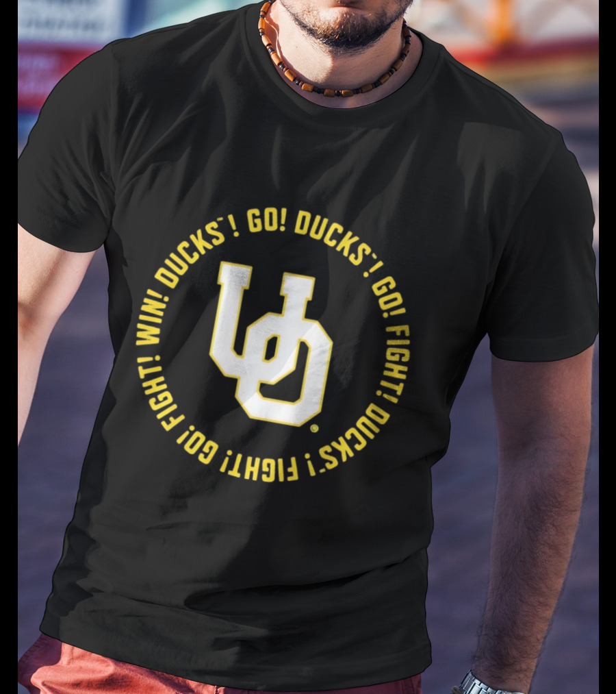 Oregon Ducks Fight Song Go Ducks Win Fight 2026 T-Shirt