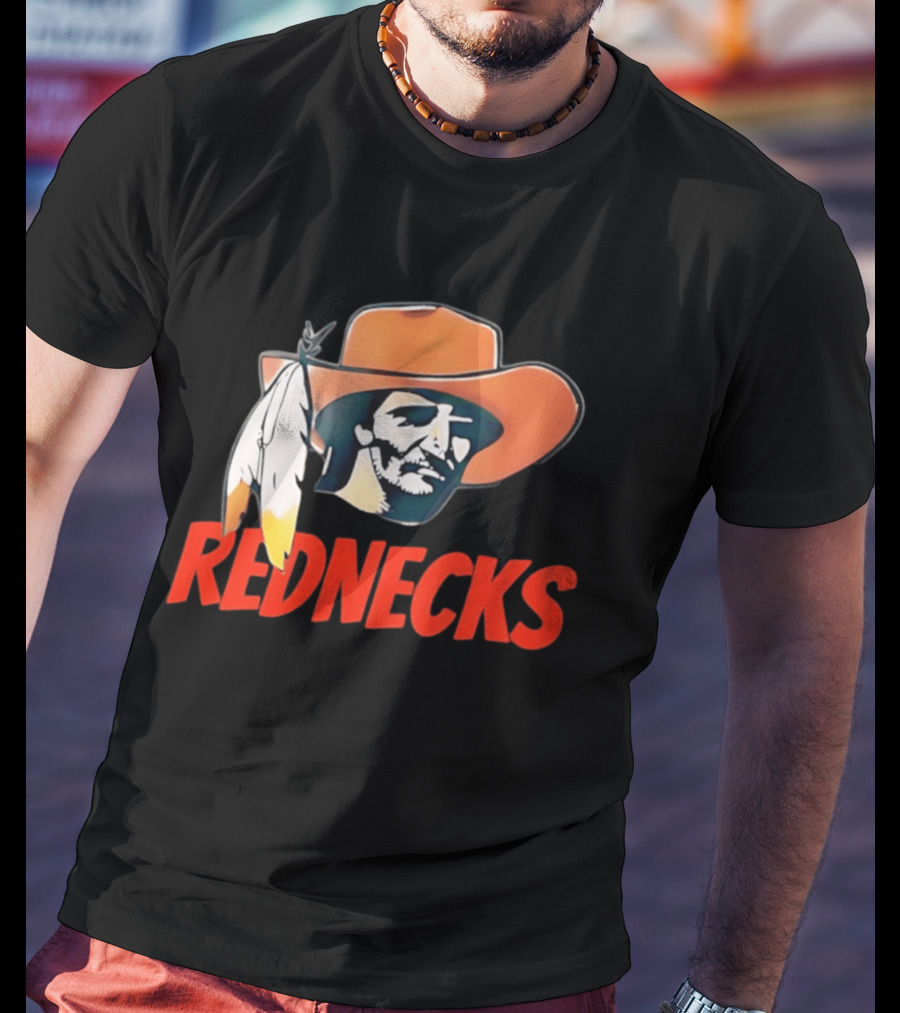 Rednecks Cowboy Hat Feather T-Shirt