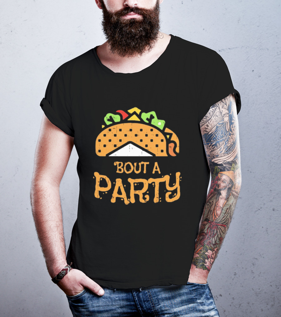 Taco Bout A Party Cinco De Mayo Mexican Fiesta Celebration T-Shirt