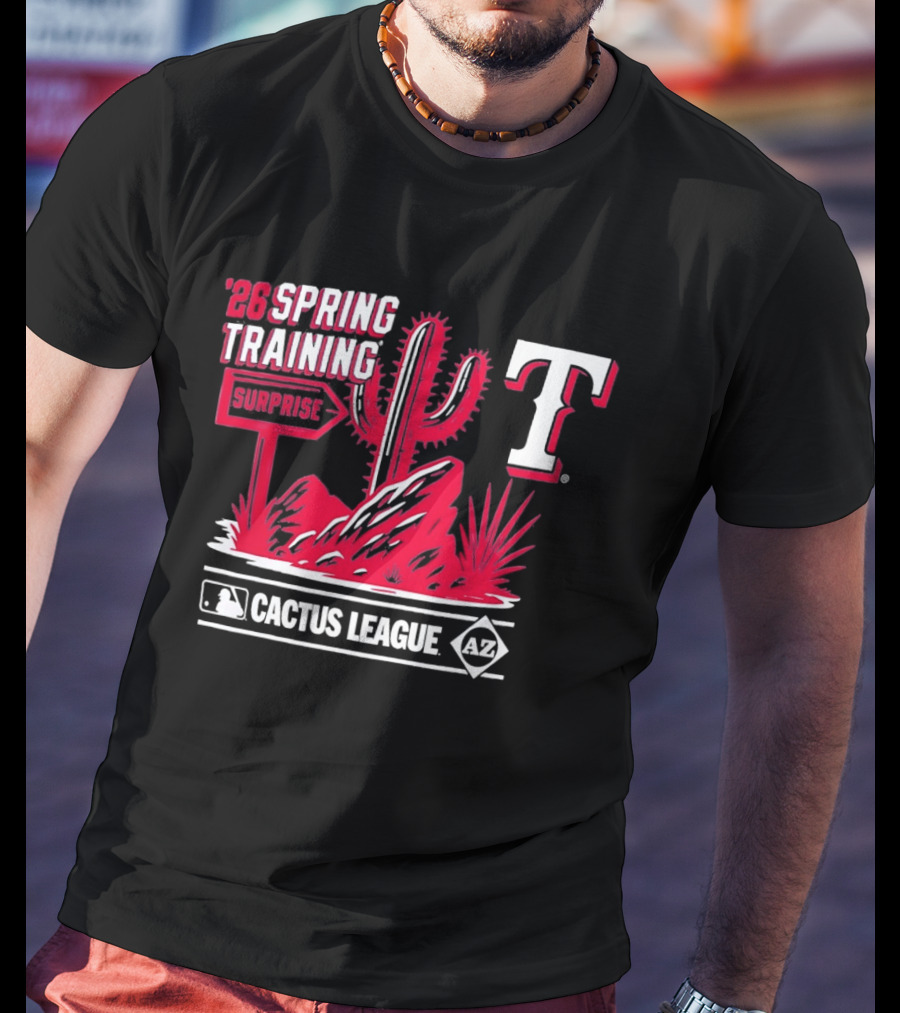 Texas Rangers 2026 Surprise Cactus League Spring Training MLB T-Shirt