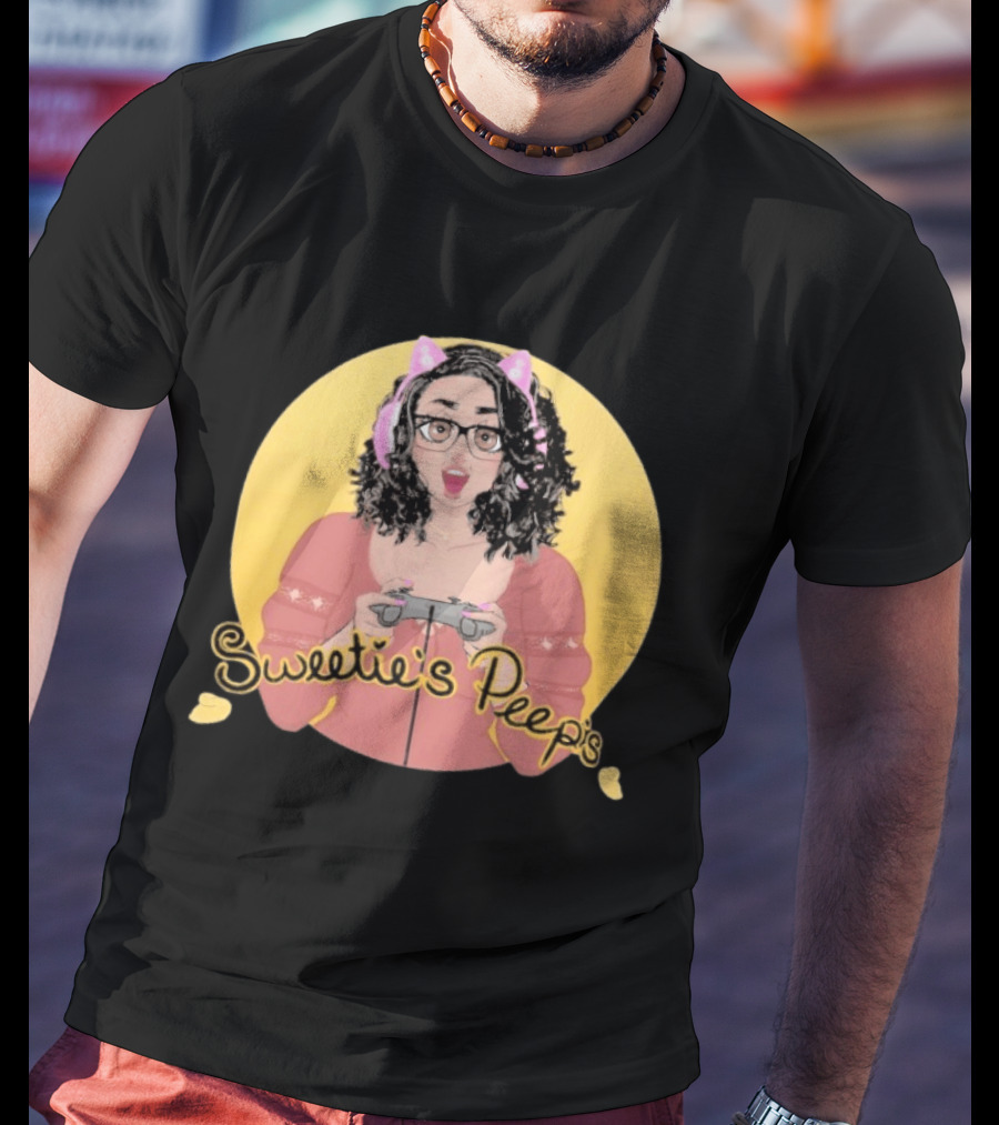 Sweetie's Peeps Gamer Girl Headset And Glasses T-Shirt