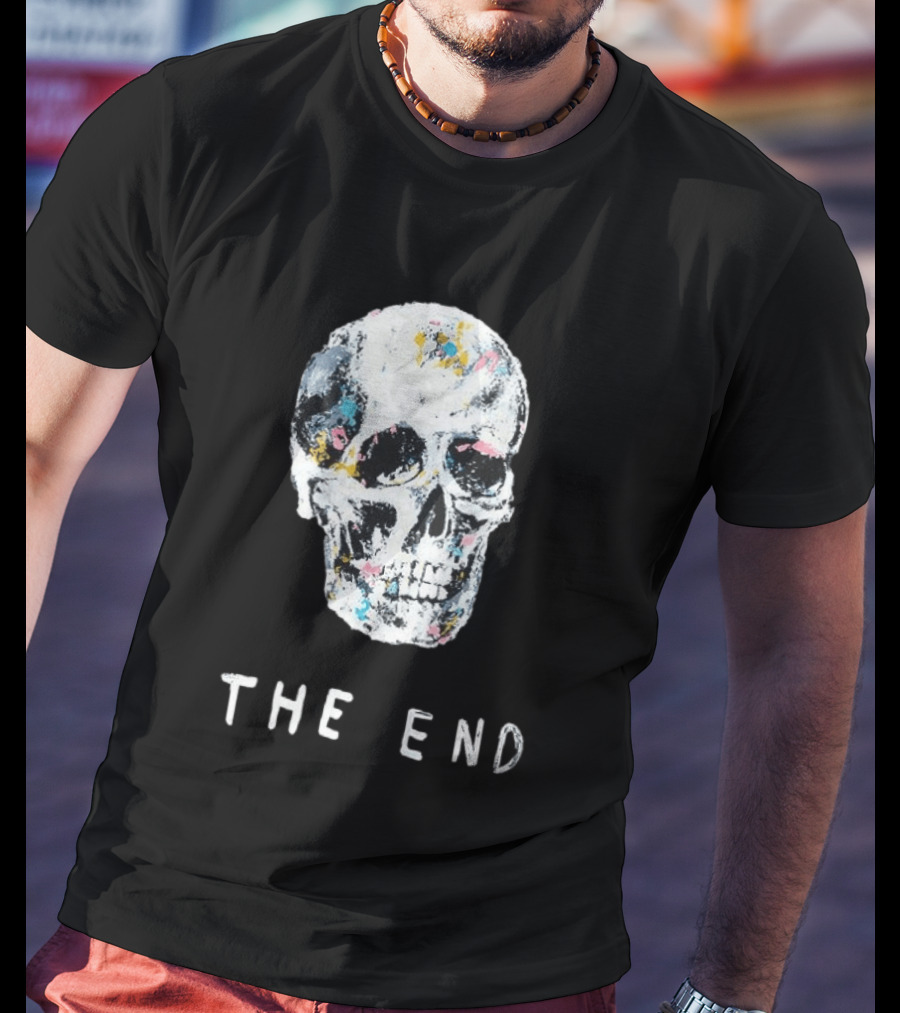 The End Colorful Skull T-Shirt