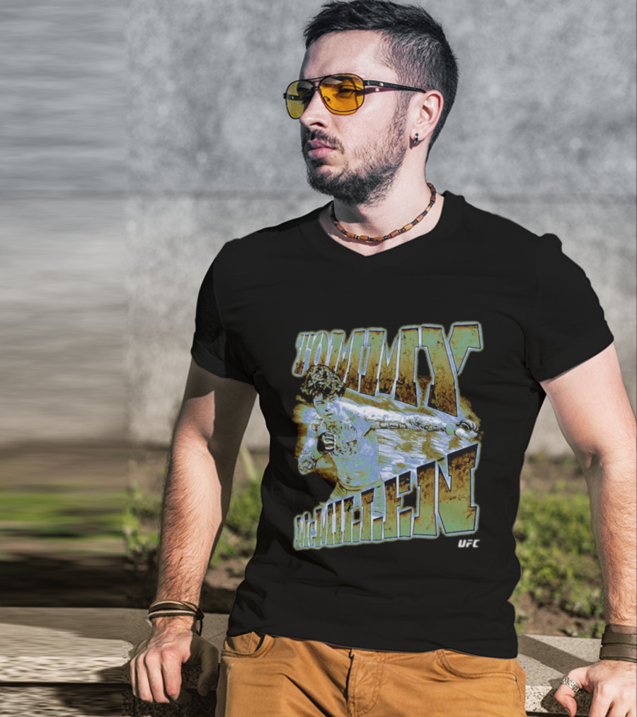 Tommy McMillen UFC Fighter Action Pose T-Shirt