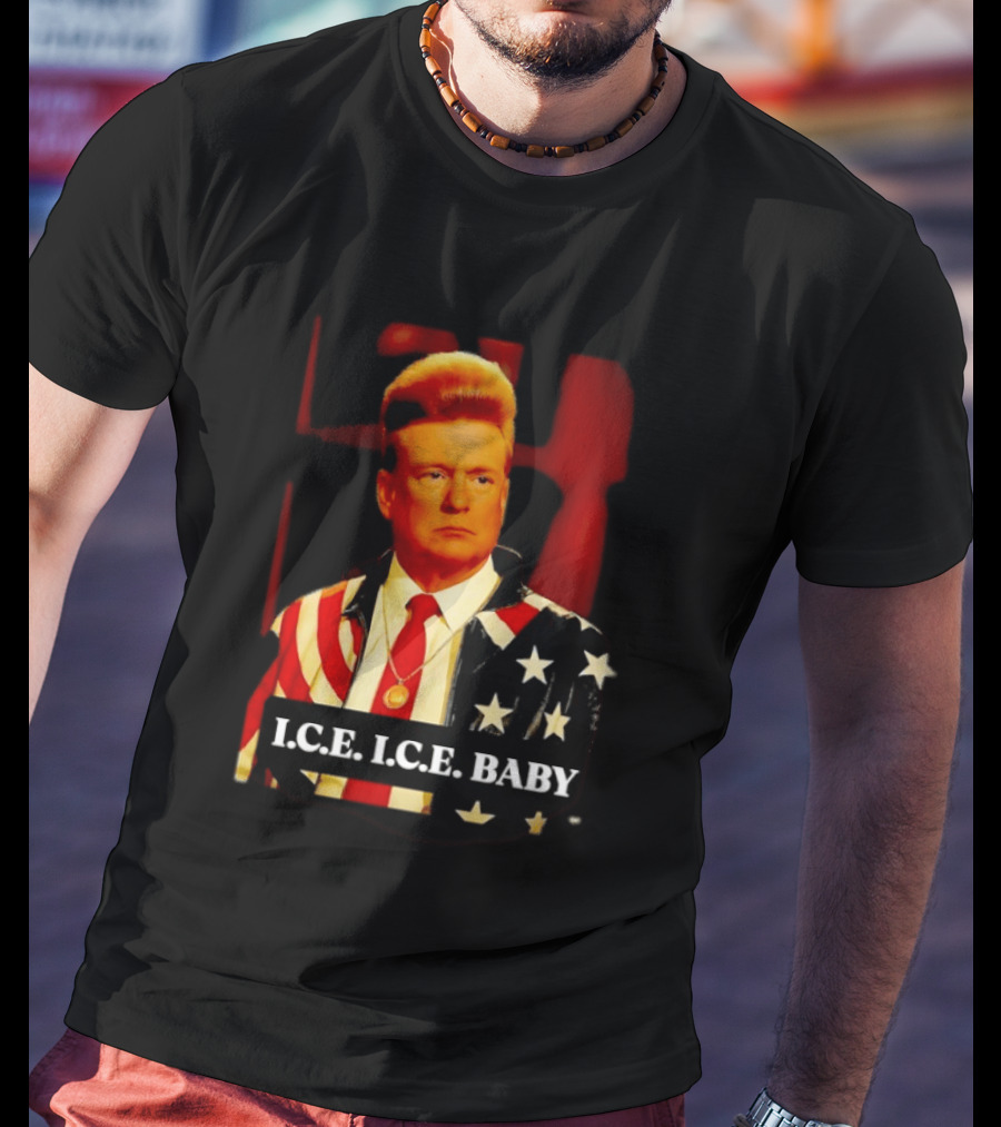I.C.E. I.C.E. Baby Patriotic Flag Suit T-Shirt