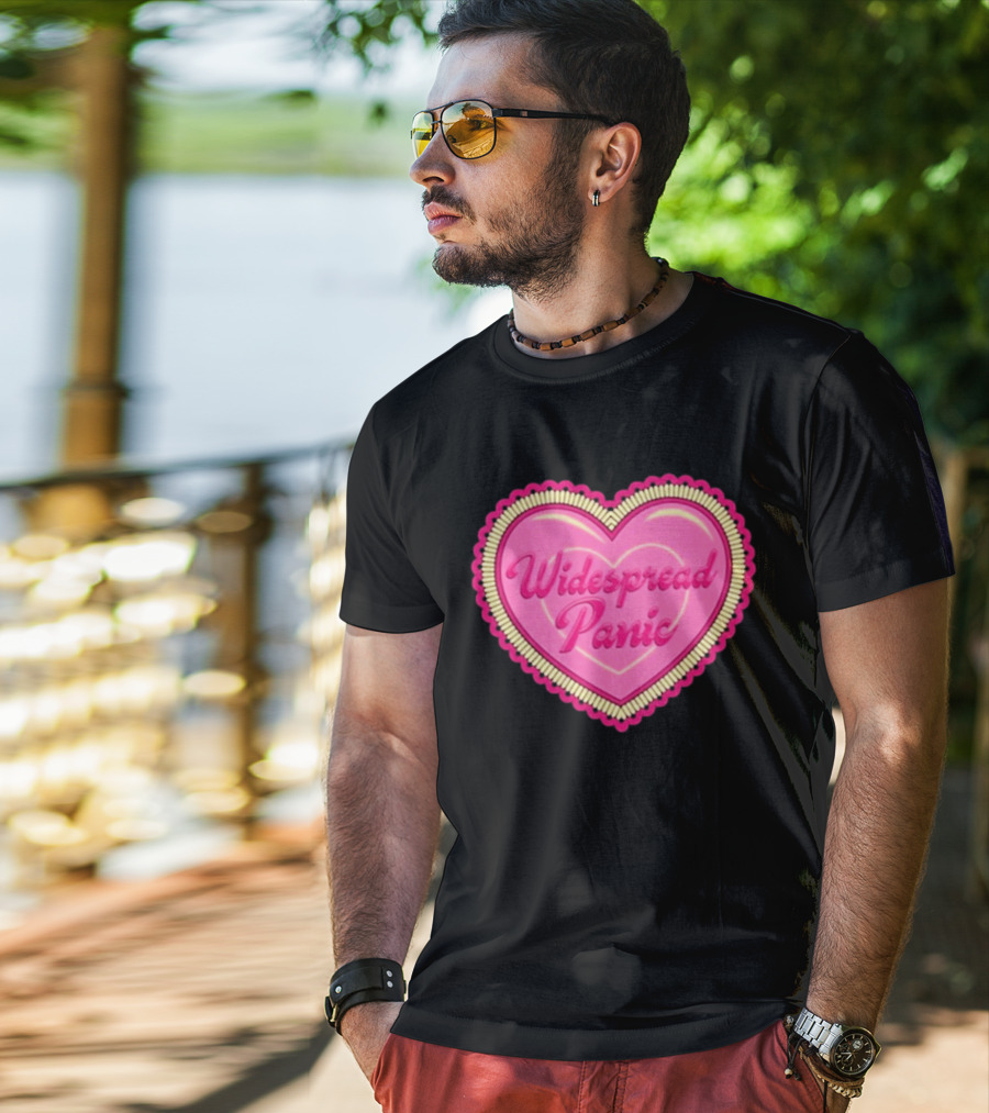 Widespread Panic Heart 2 14 2 15 2026 Austin TX Event T-Shirt