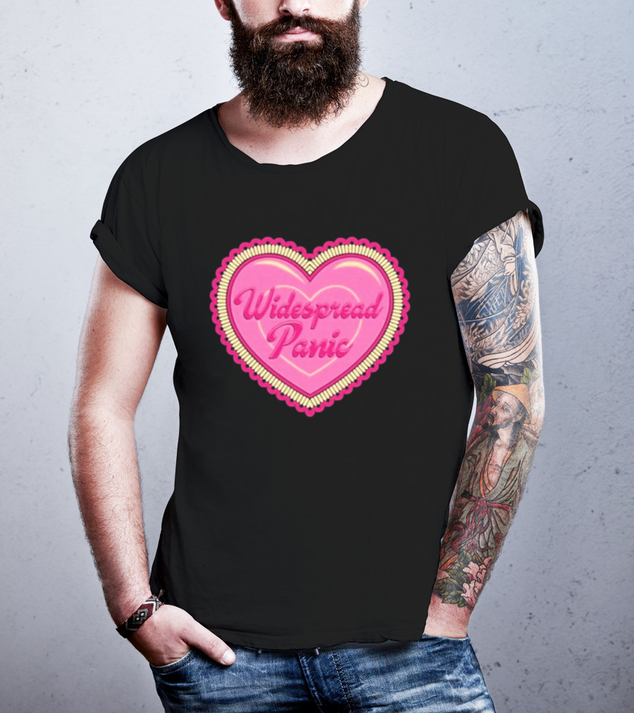 Widespread Panic Heart 2 14 2 15 2026 Austin TX Event T-Shirt