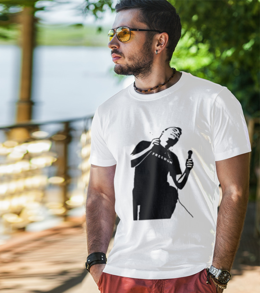 Charlie Kirk Shooting Freedom History Moment T-Shirt