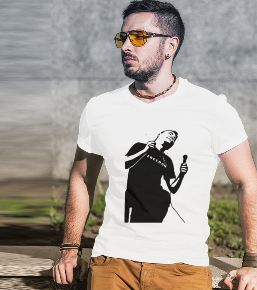 Charlie Kirk Shooting Freedom History Moment T-Shirt