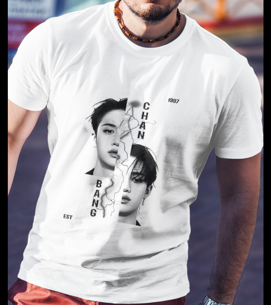 Bang Chan Est 1997 Face Lighting T-Shirt