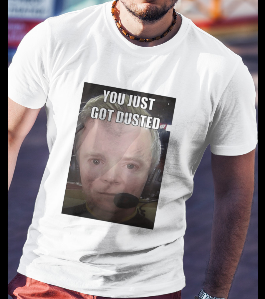 You Just Got Dusted Dusty May Michigan Wolverines T-Shirt