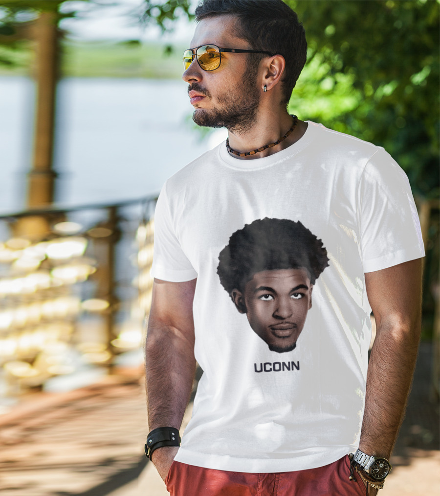 Jaylin Stewart Uconn Huskies Bobblehead T-Shirt