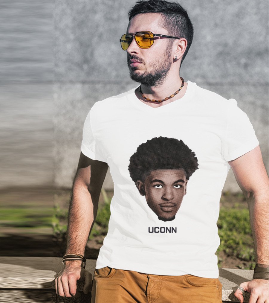 Jaylin Stewart Uconn Huskies Bobblehead T-Shirt