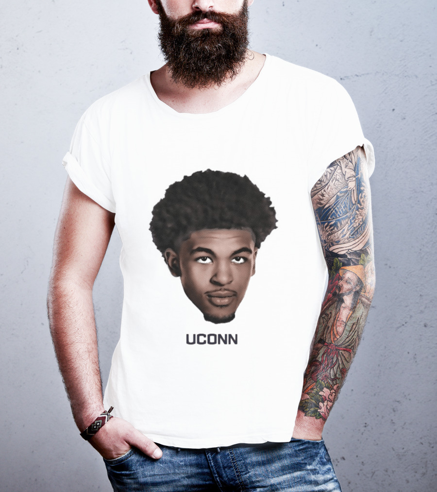 Jaylin Stewart Uconn Huskies Bobblehead T-Shirt