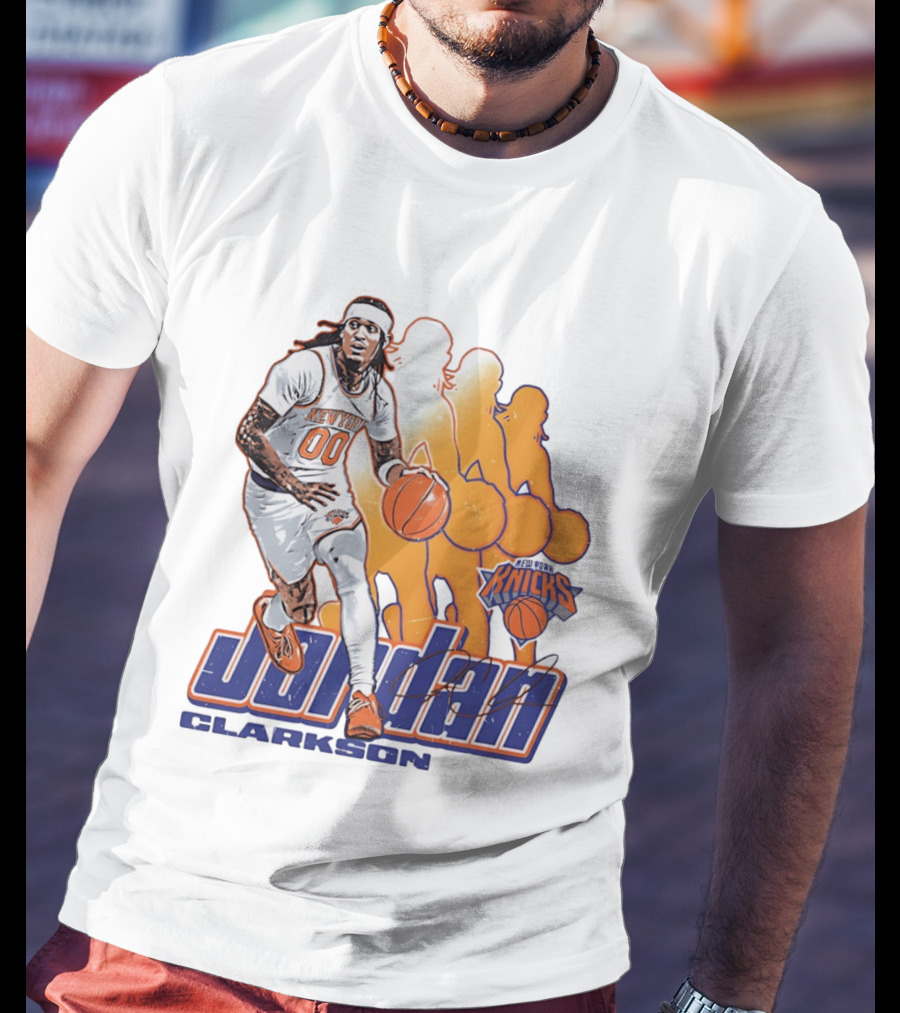 Jordan Clarkson New York Knicks Basketball Sports T-Shirt