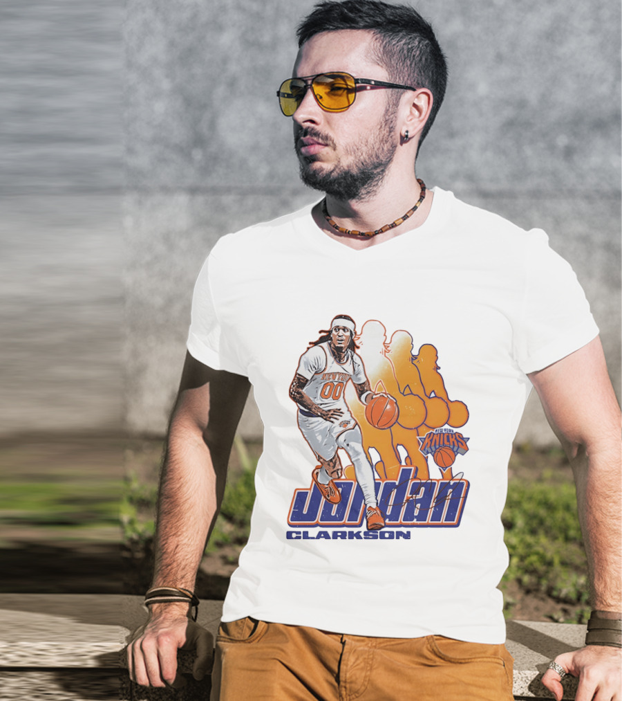 Jordan Clarkson New York Knicks Basketball Sports T-Shirt