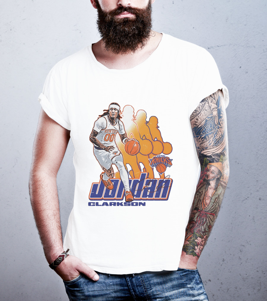Jordan Clarkson New York Knicks Basketball Sports T-Shirt