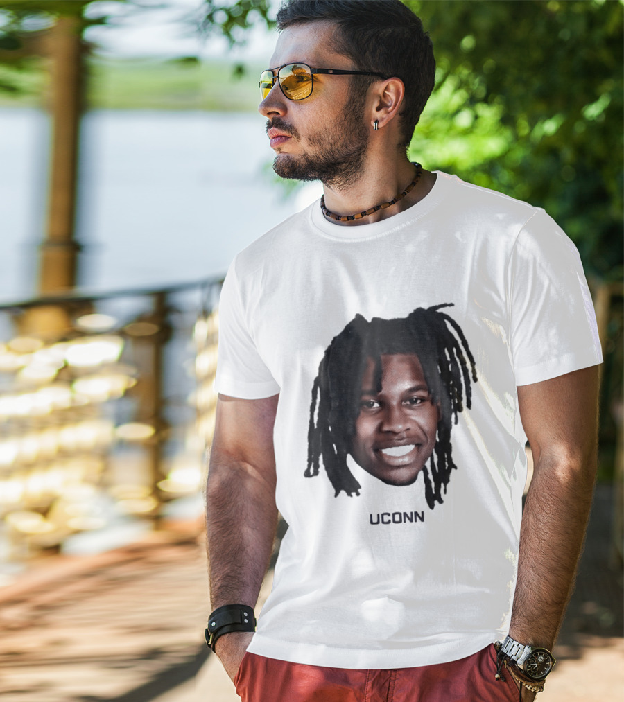 Malachi Smith Uconn Huskies Bobblehead T-Shirt