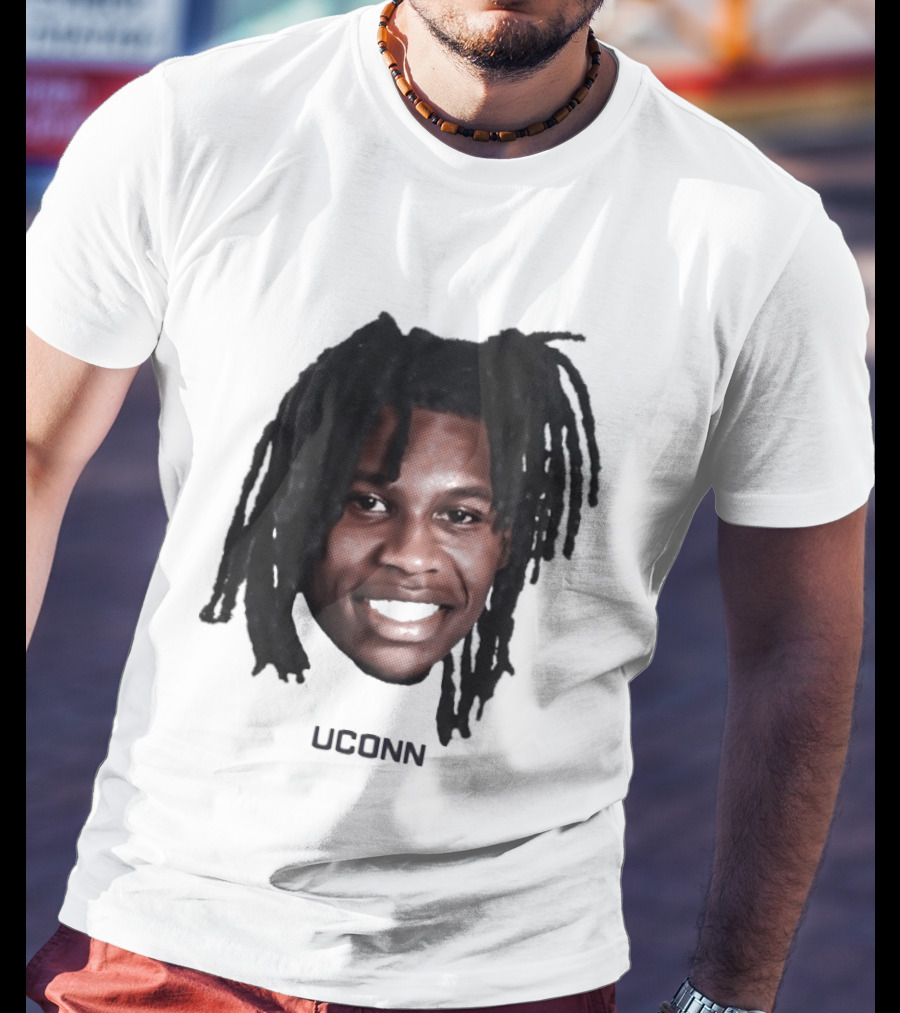 Malachi Smith Uconn Huskies Bobblehead T-Shirt