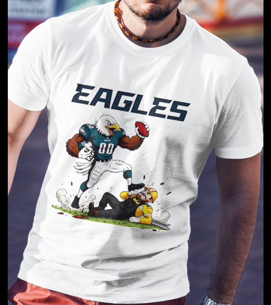 Philadelphia Eagles Vs Pittsburgh Steelers Rivalry Beat Steelers T-Shirt