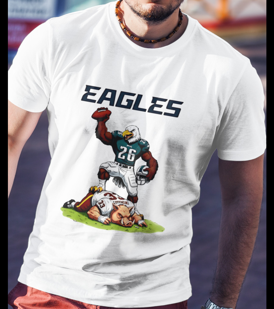 Eagles Vs Commanders Rivalries NFL Showdown Football Battle T-Shirt
