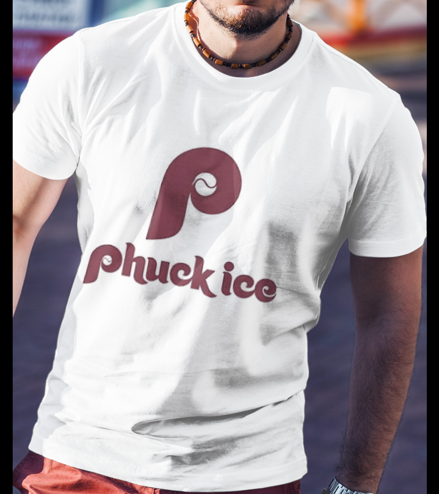 Phuck ICE Philadelphia Phillies Font T-Shirt