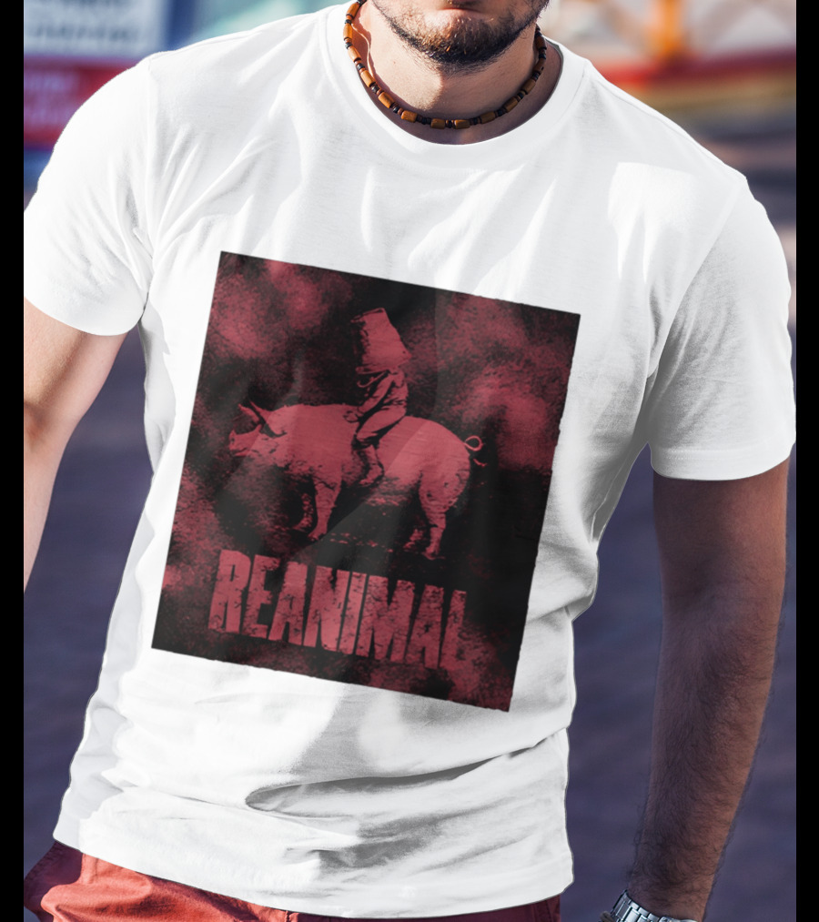 Reanimal Bucket Pig Rider Red T-Shirt