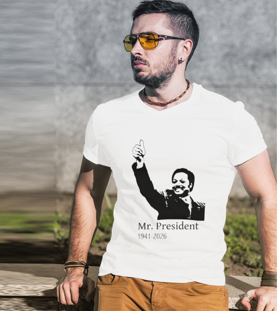 RIP Jesse Jackson Mr. President Memorial 1941 2026 T-Shirt