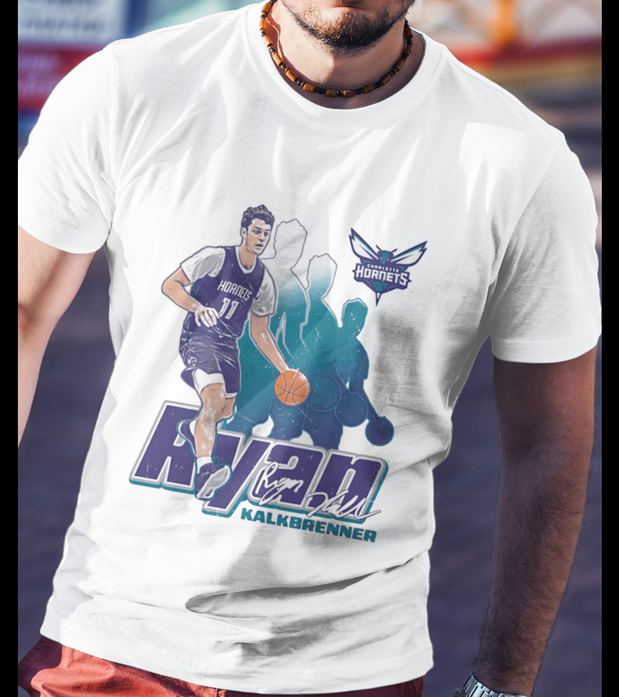 Charlotte Hornets Ryan Kalkbrenner Basketball 11 T-Shirt