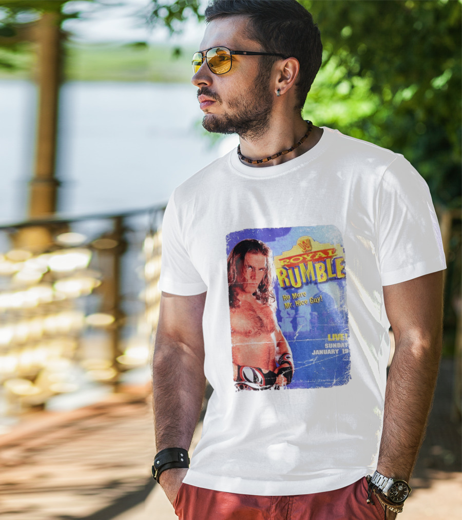 WWF Royal Rumble 1996 No More Mr. Nice Guy Live Sunday January 19 T-Shirt