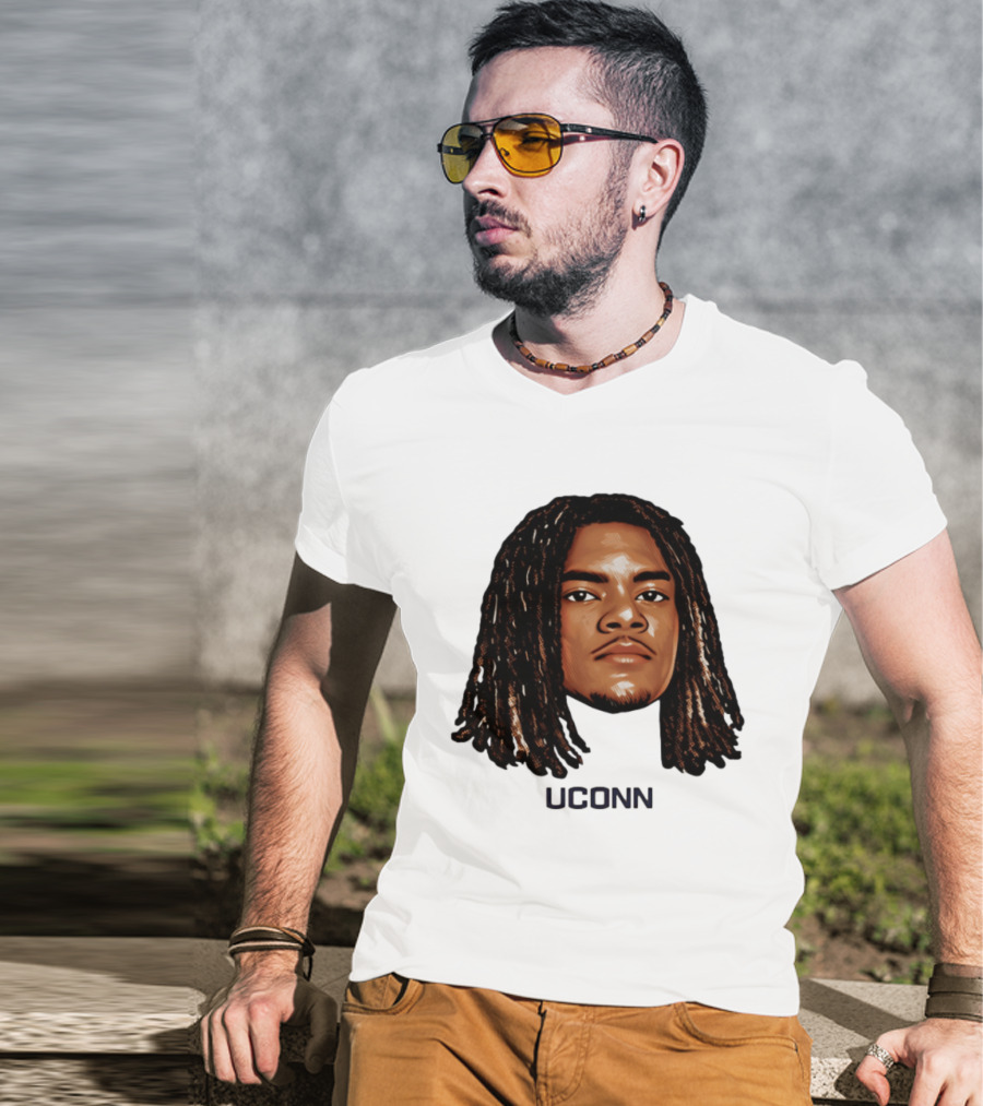 UConn Huskies Solo Ball Bobblehead T-Shirt