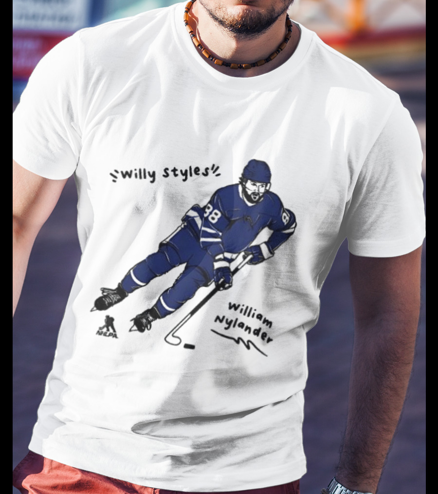 Toronto Maple Leafs Hockey Willy Styles William Nylander T-Shirt