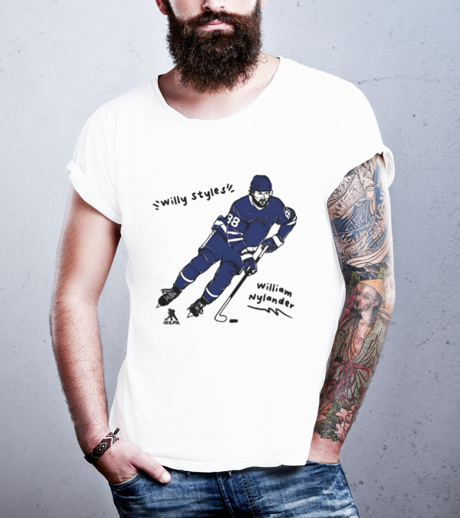 Toronto Maple Leafs Hockey Willy Styles William Nylander T-Shirt