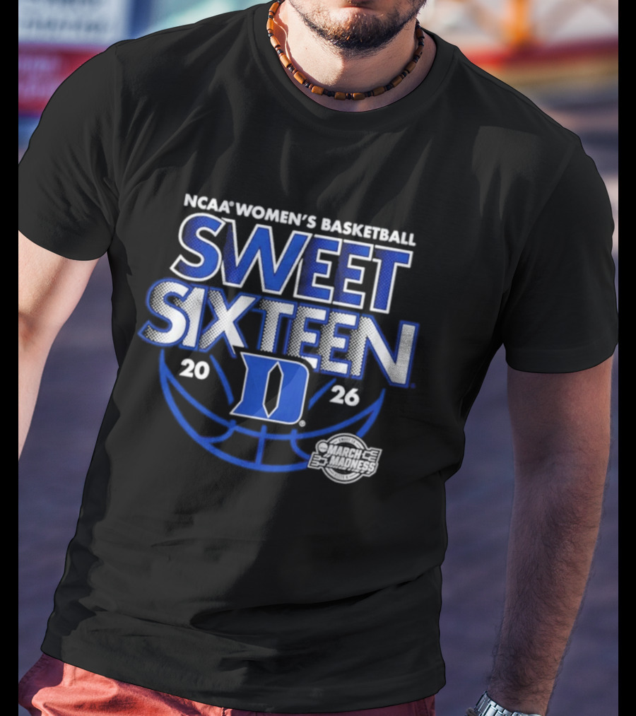 NCAA Women's Basketball Duke 2026 Sweet Sixteen T-Shirt