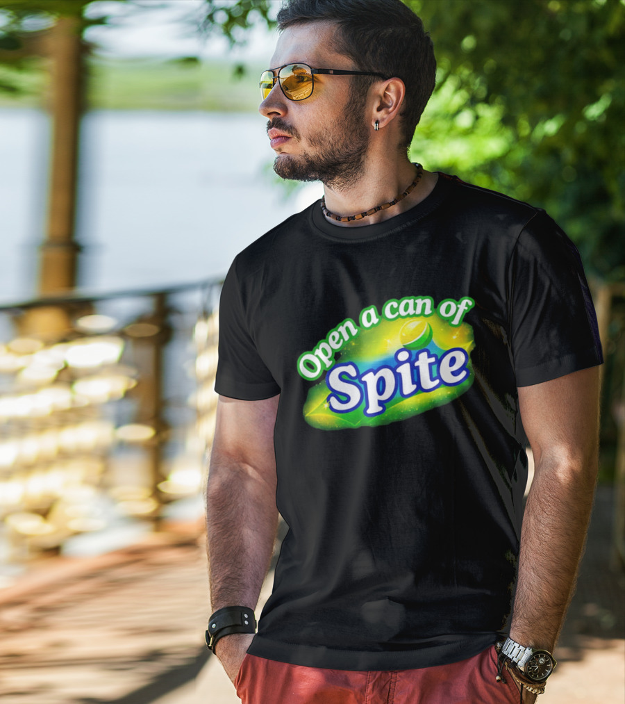Open A Can Of Spite Parody With Lemon Lime T-Shirt