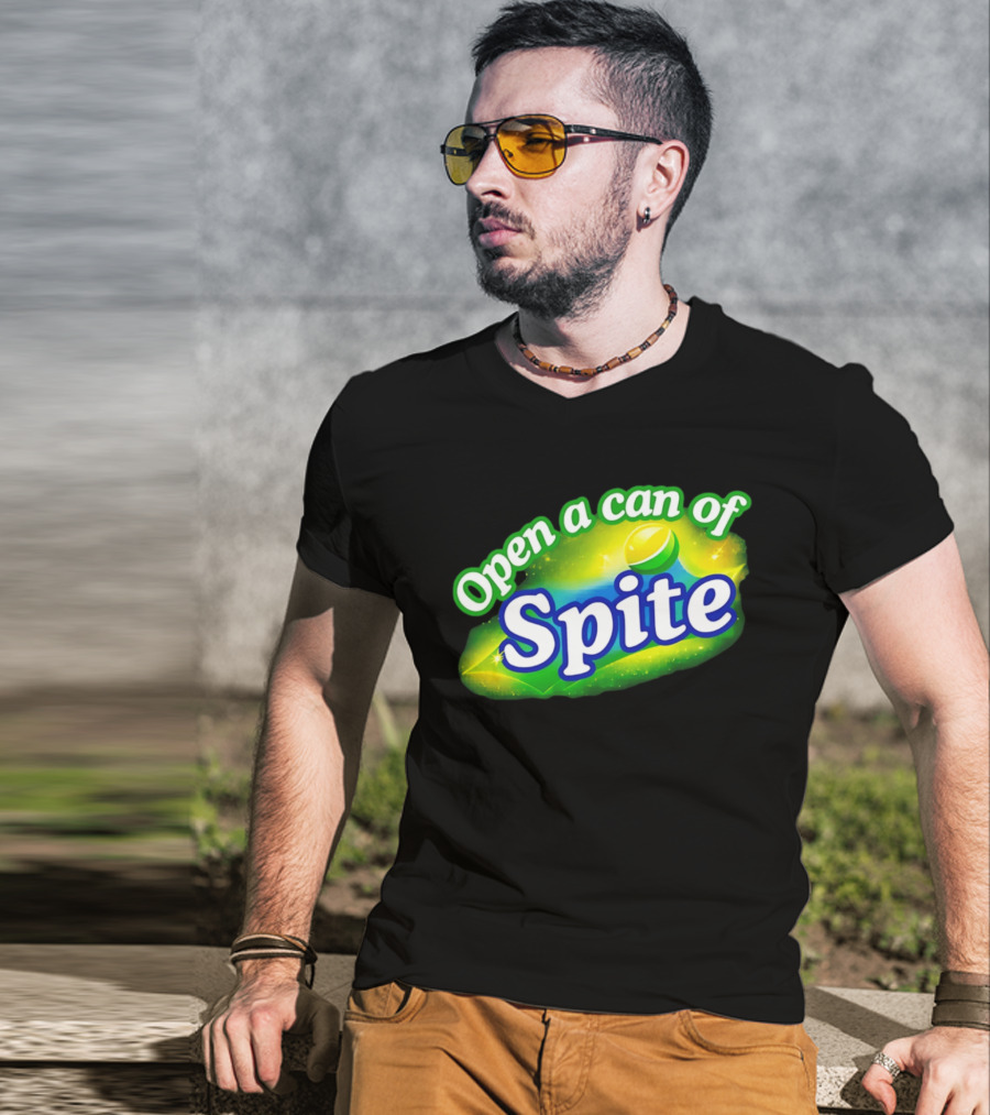 Open A Can Of Spite Parody With Lemon Lime T-Shirt