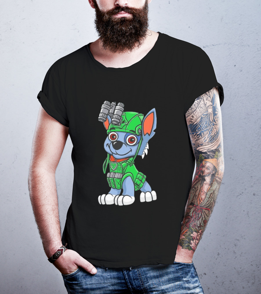 Rocky PAW Patrol Night Vision Recycling Dog T-Shirt