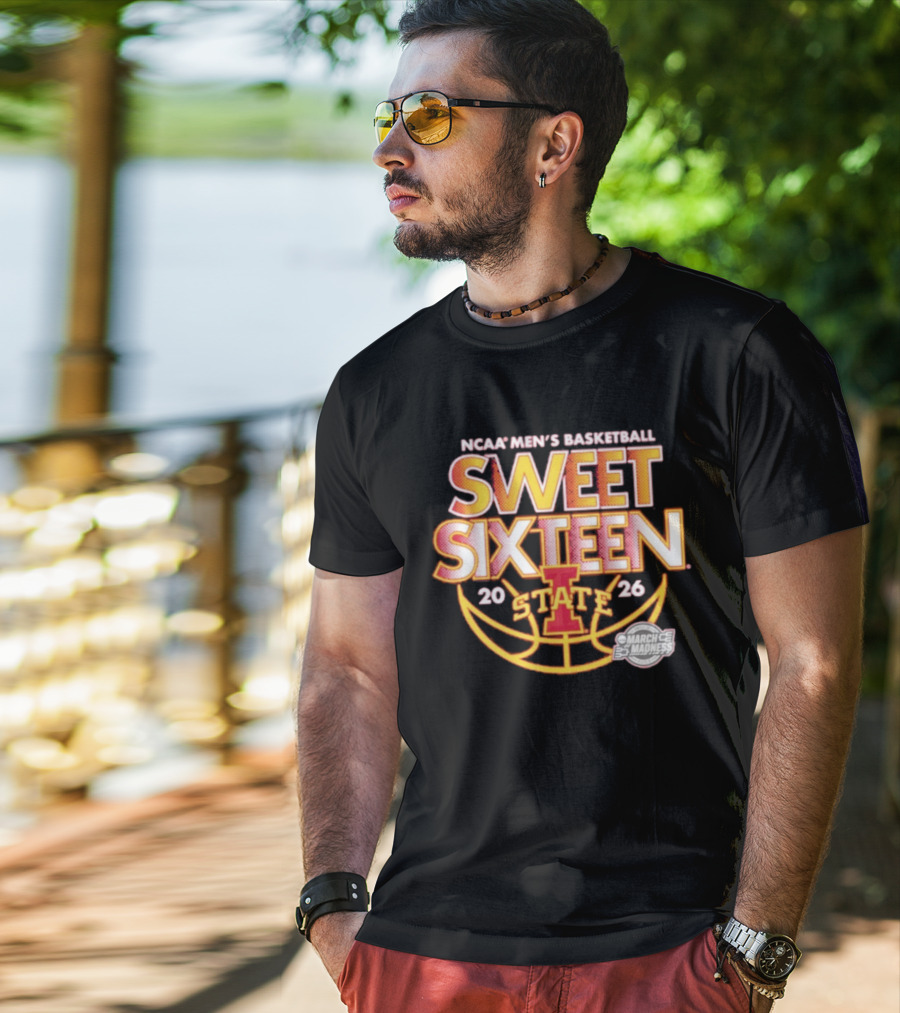 NCAA Men's Basketball Iowa State 2026 Sweet Sixteen March Madness T-Shirt