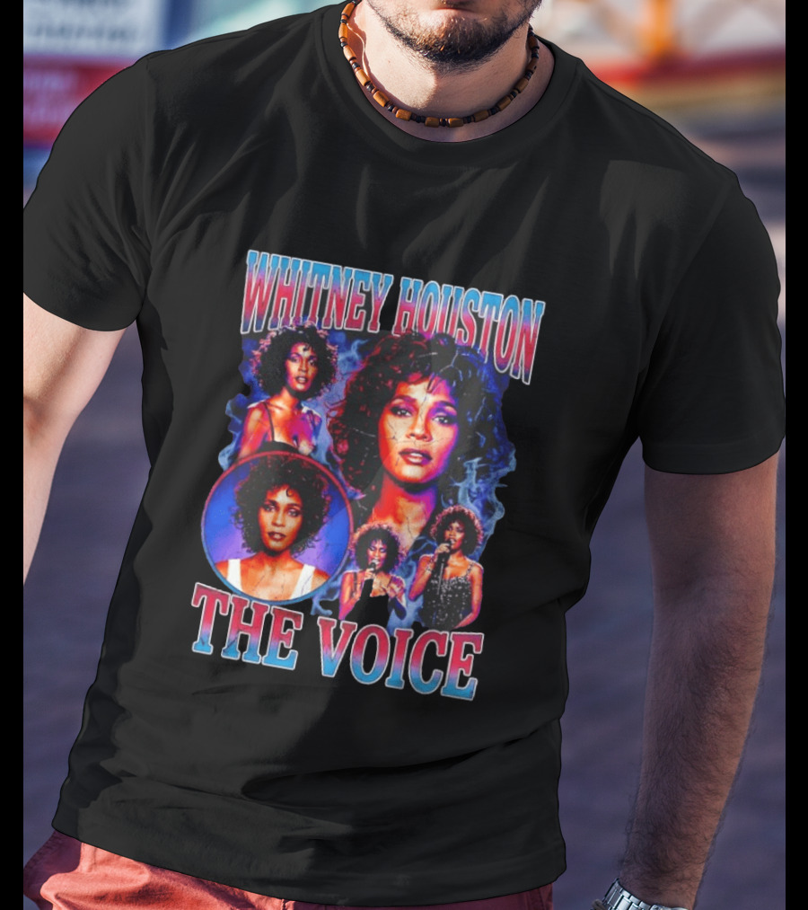 Whitney Houston The Voice 90s Music Lovers T-Shirt