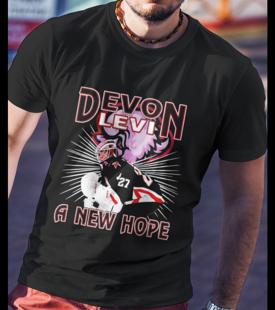 Buffalo Sabres Devon Levi A New Hope Hockey Player 27 T-Shirt